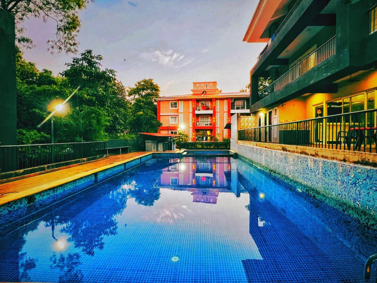 4Bhk Stunning Apartment With Pool 2Bhkx2 Old Goa Exteriör bild