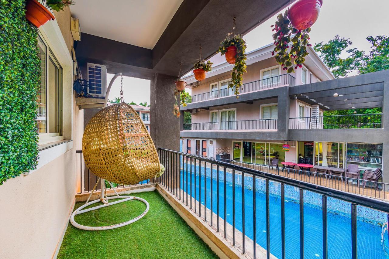 4Bhk Stunning Apartment With Pool 2Bhkx2 Old Goa Exteriör bild