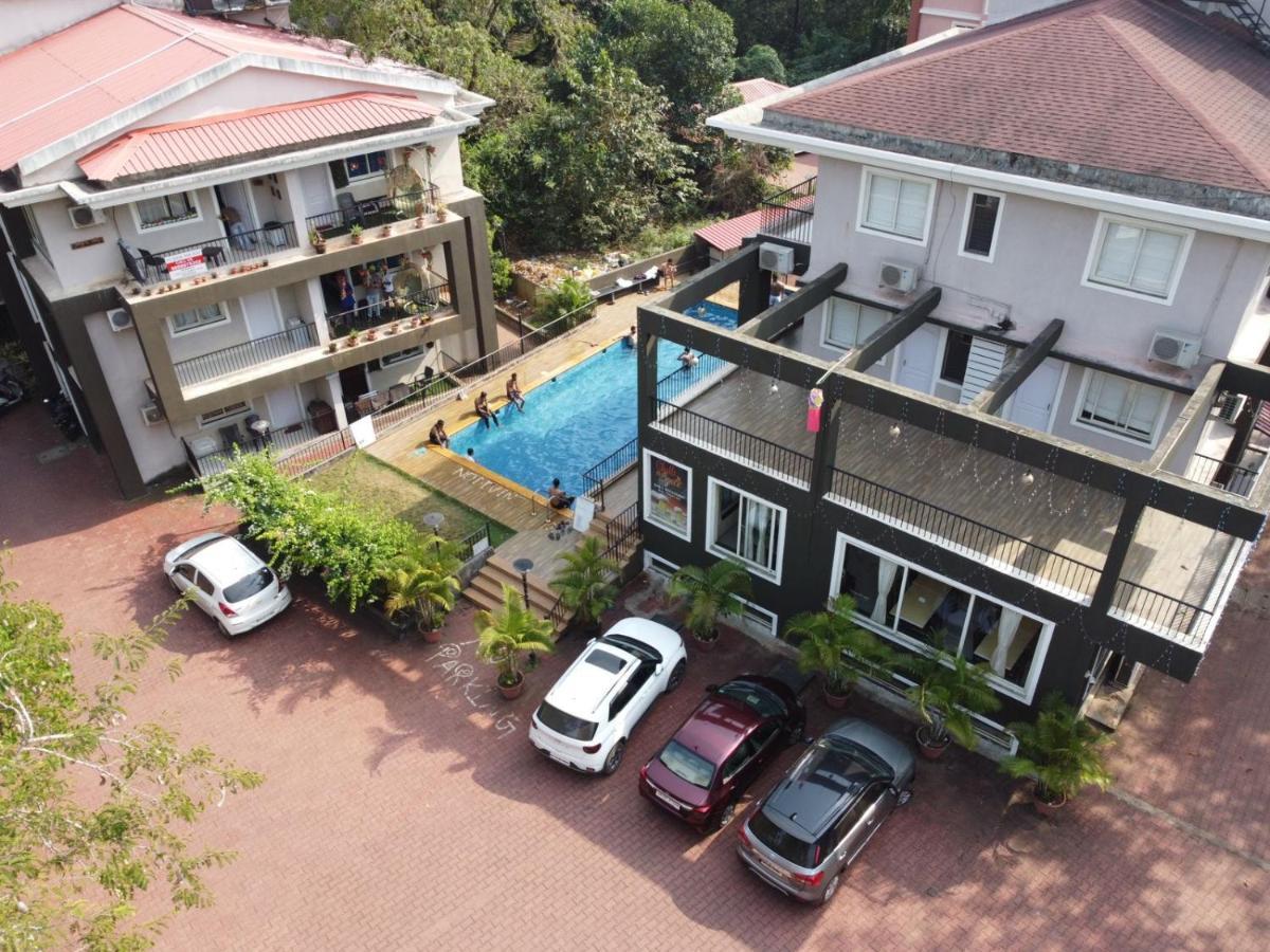 4Bhk Stunning Apartment With Pool 2Bhkx2 Old Goa Exteriör bild